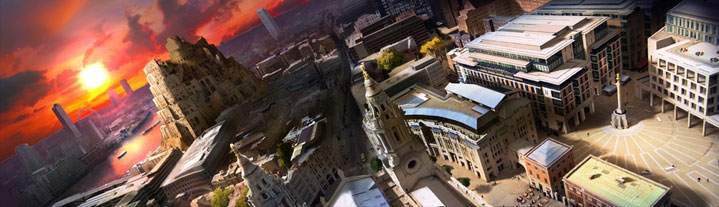Matte Painting and camera map test